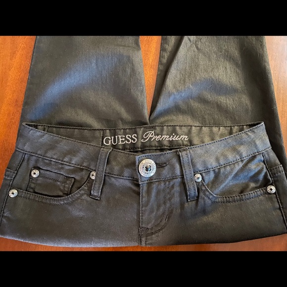 Guess Premium Black Coated Denim - Picture 6 of 6